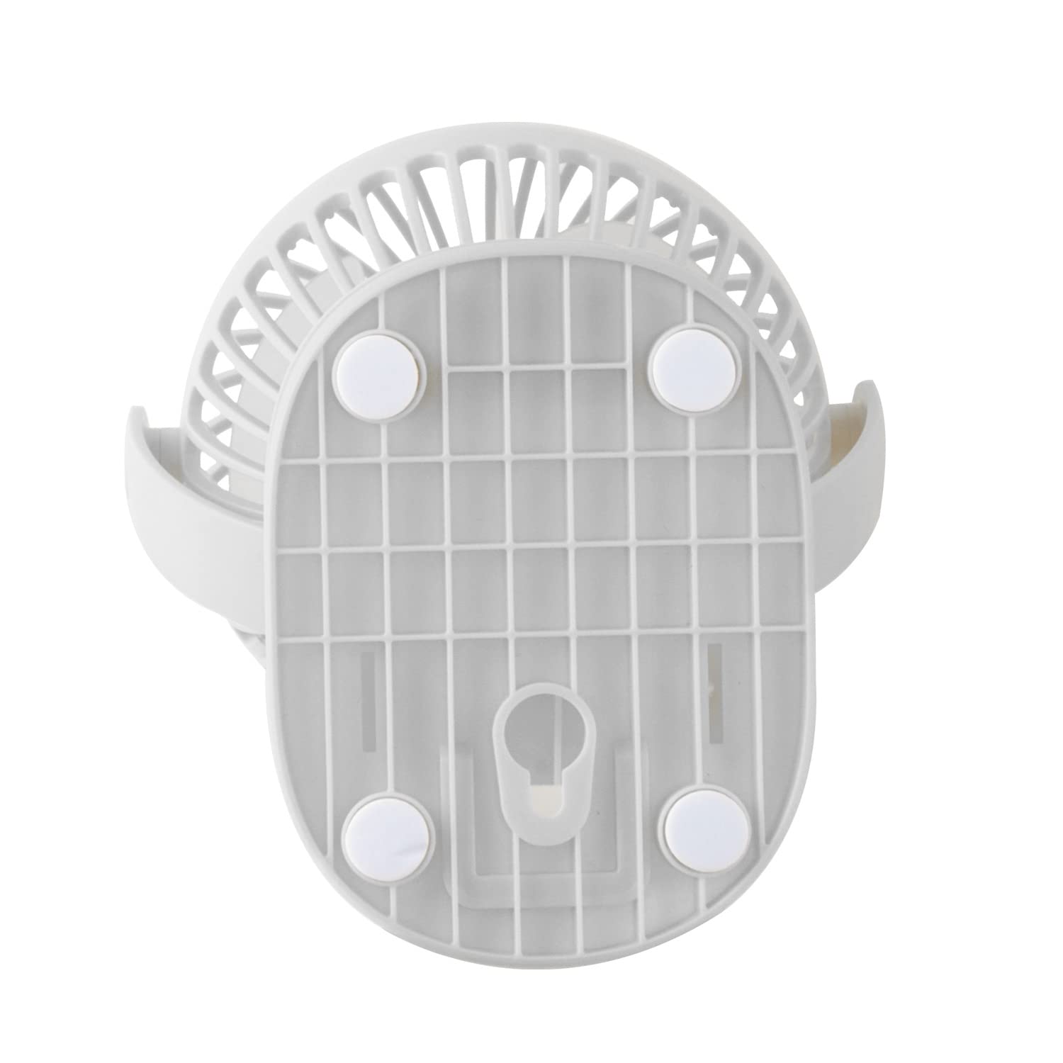 CHUNGHOP USB Clip on Fan - 360° Rotatable Portable Desk Fan with 3 Speed Settings, Quiet Operation for Office, Bedroom, Kitchen, Outdoor & Travel (White) | Perfect for Home, Work & On-the-Go Cooling