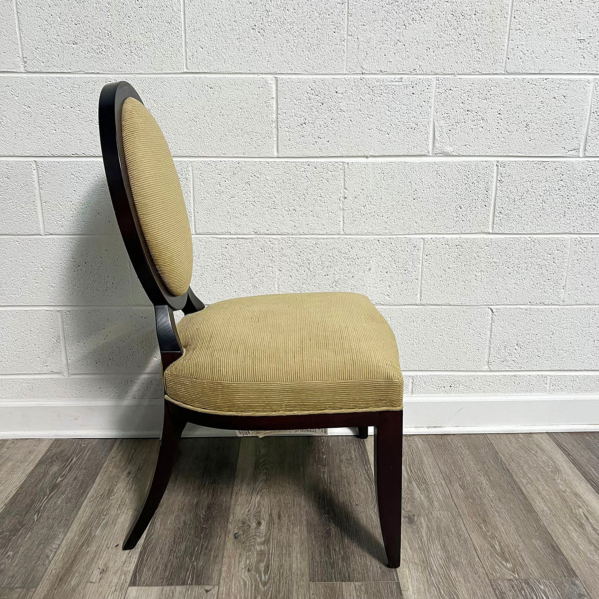 Pair of Elegant Barbara Barry Upholstered Chairs - Modern Living Room Accent Chairs for Home Decor & Comfortable Seating