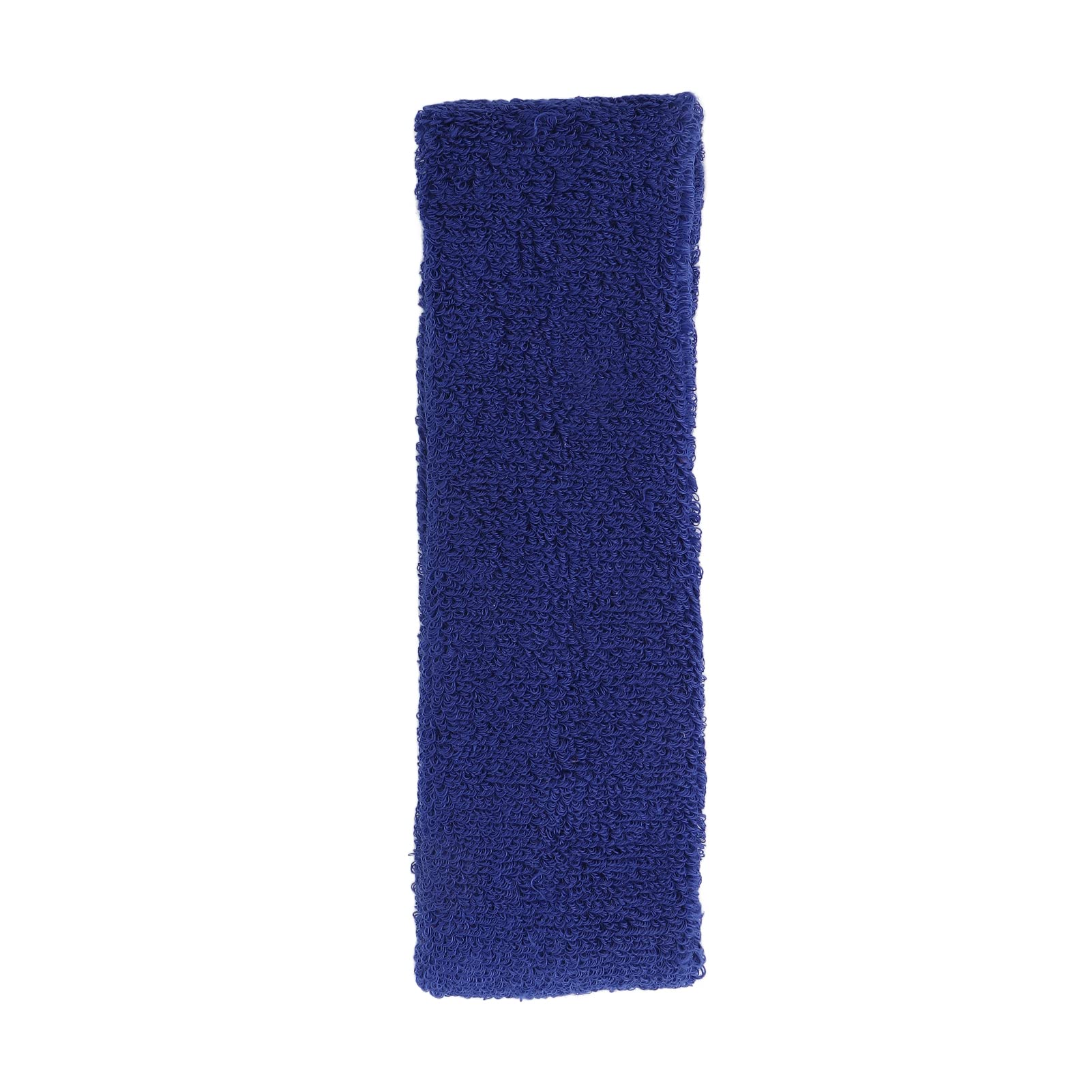 Elastic Sports Headbands for Men & Women - Breathable Non-Slip Cotton Athletic Headband for Running, Yoga, Gym & Workouts - Moisture Wicking Sweat Band (Blue)