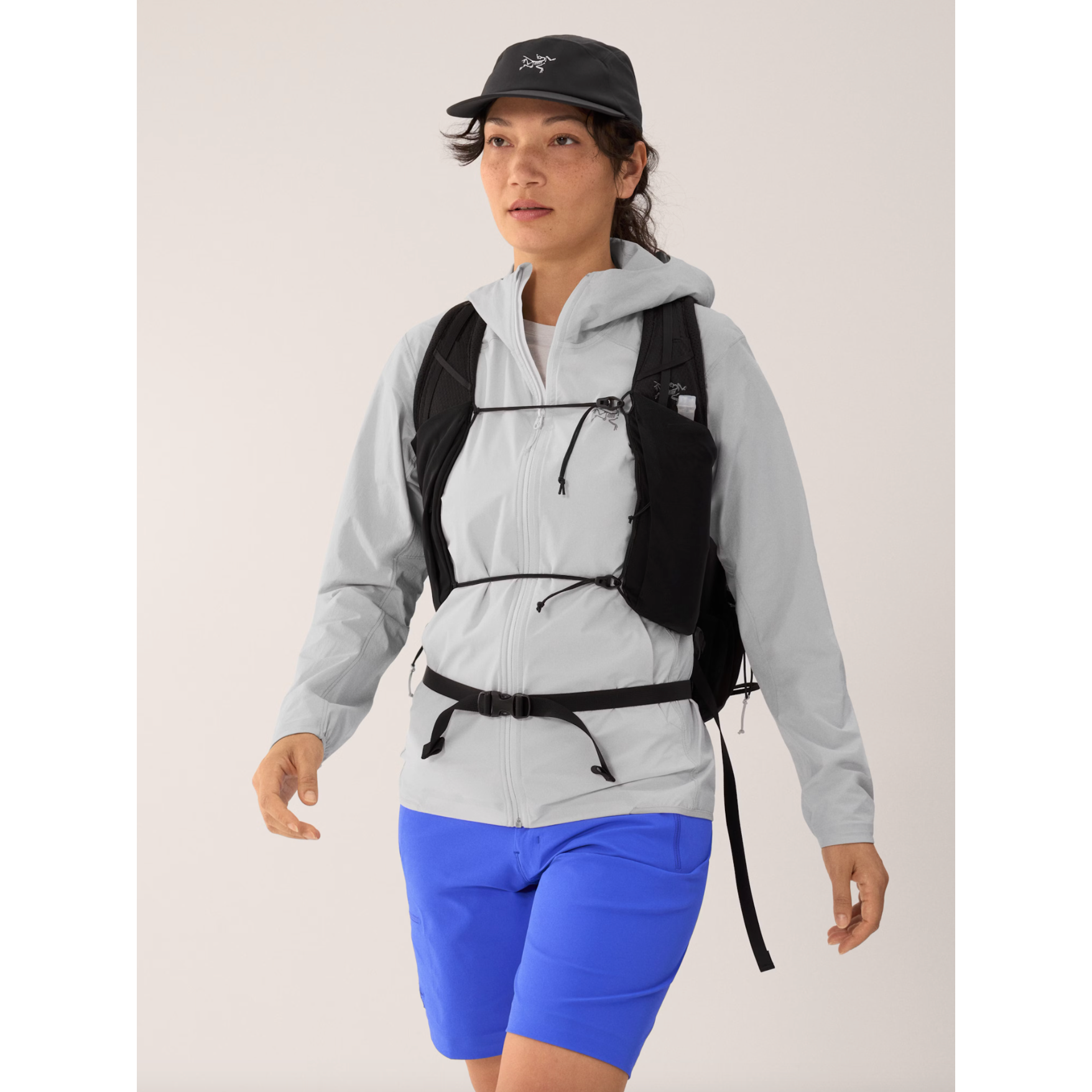 Arc'teryx Women's Gamma Lightweight Hoody Jacket - Water-Resistant Softshell for Hiking, Climbing & Outdoor Adventures