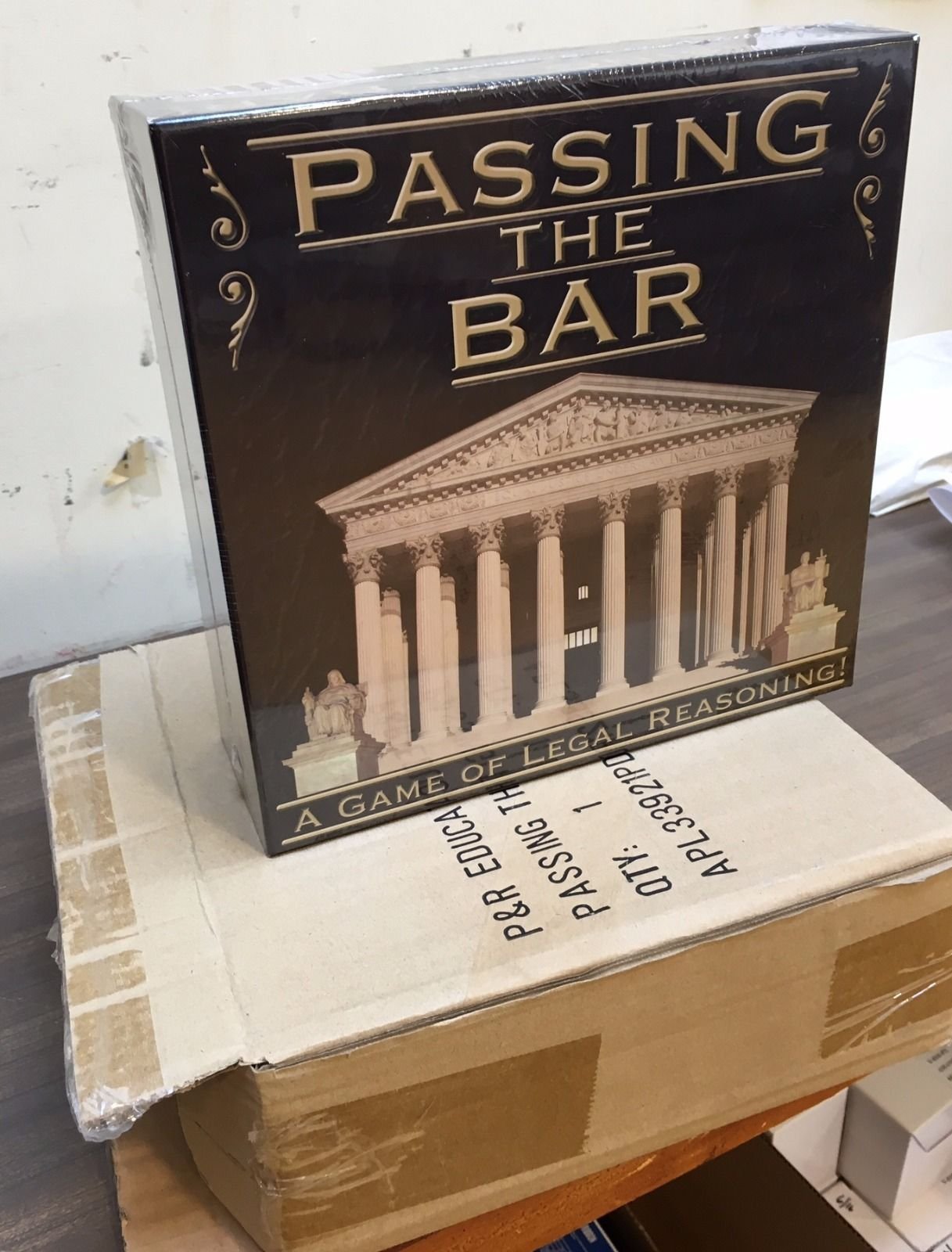 Passing the Bar Board Game - Fun & Educational Law Trivia Game for Aspiring Lawyers & Legal Enthusiasts - Perfect for Game Nights, Law School Study Groups & Office Parties