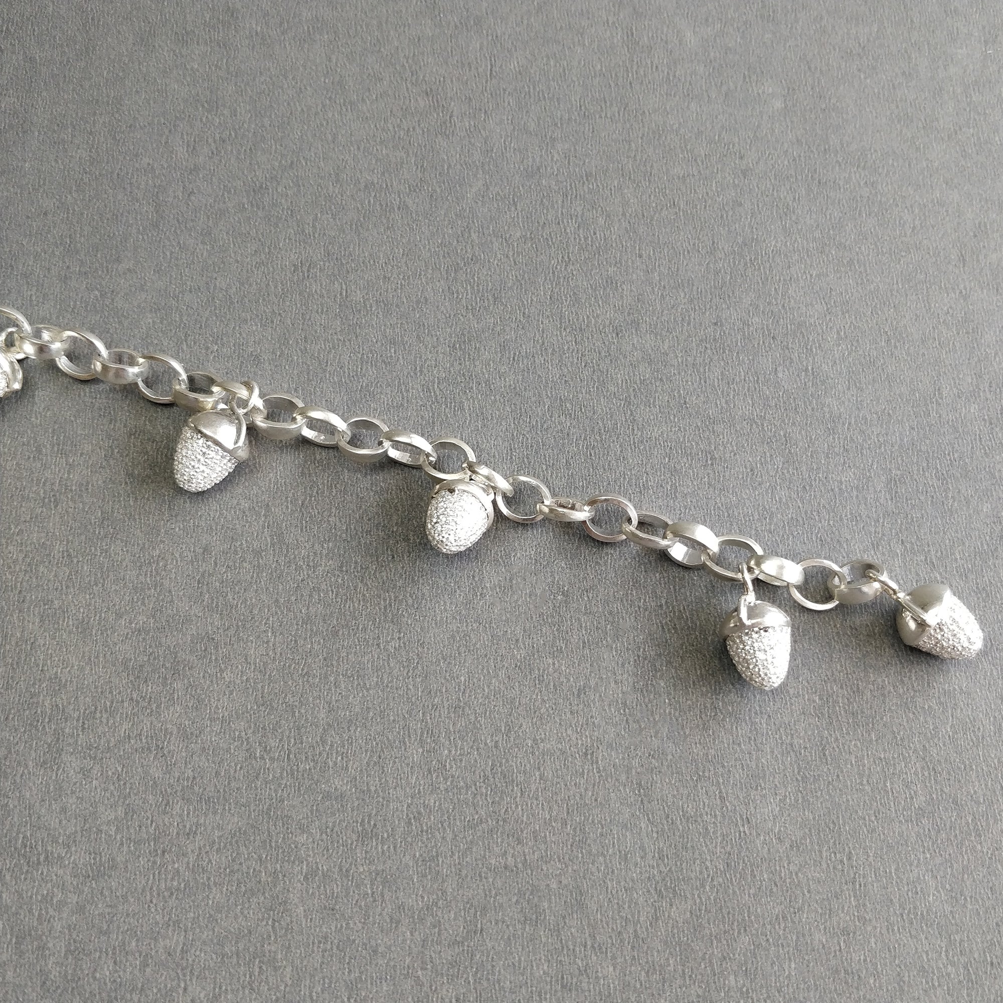 925 Sterling Silver Cubic Zirconia Bracelet - 8.75