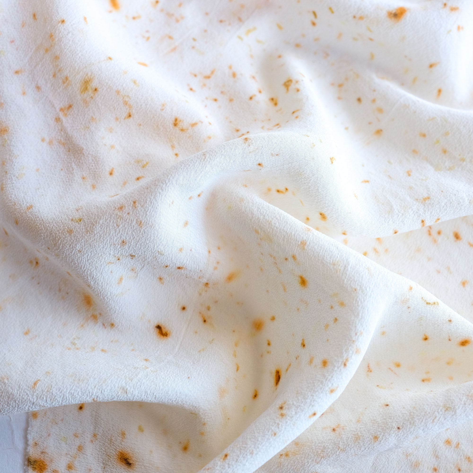 Stonewashed Silk Crepe de Chine - Coreopsis