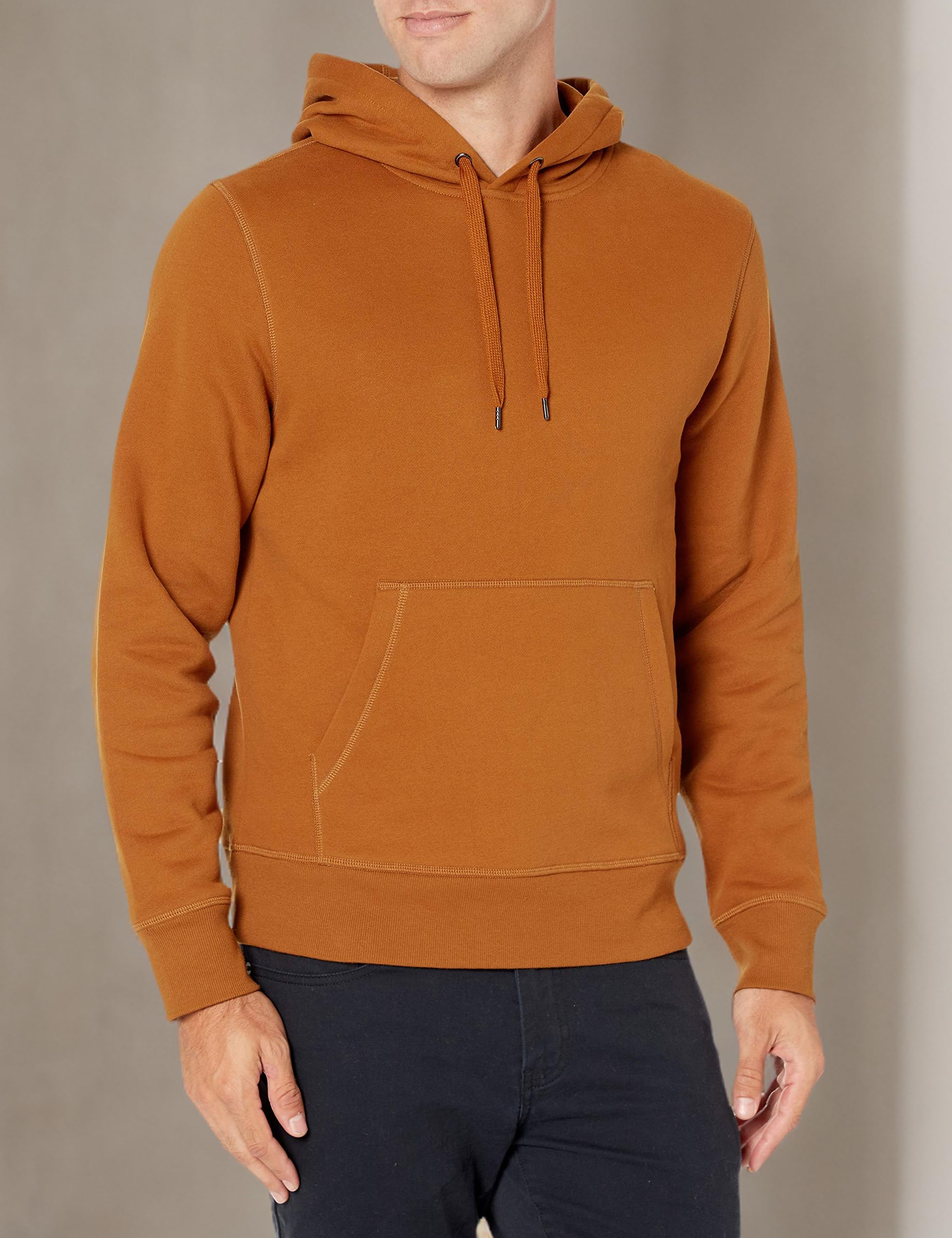 Amazon Essentials Men's Big & Tall Fleece Hooded Sweatshirt - Soft Comfortable Pullover for Casual Wear, Gym, and Outdoor Activities