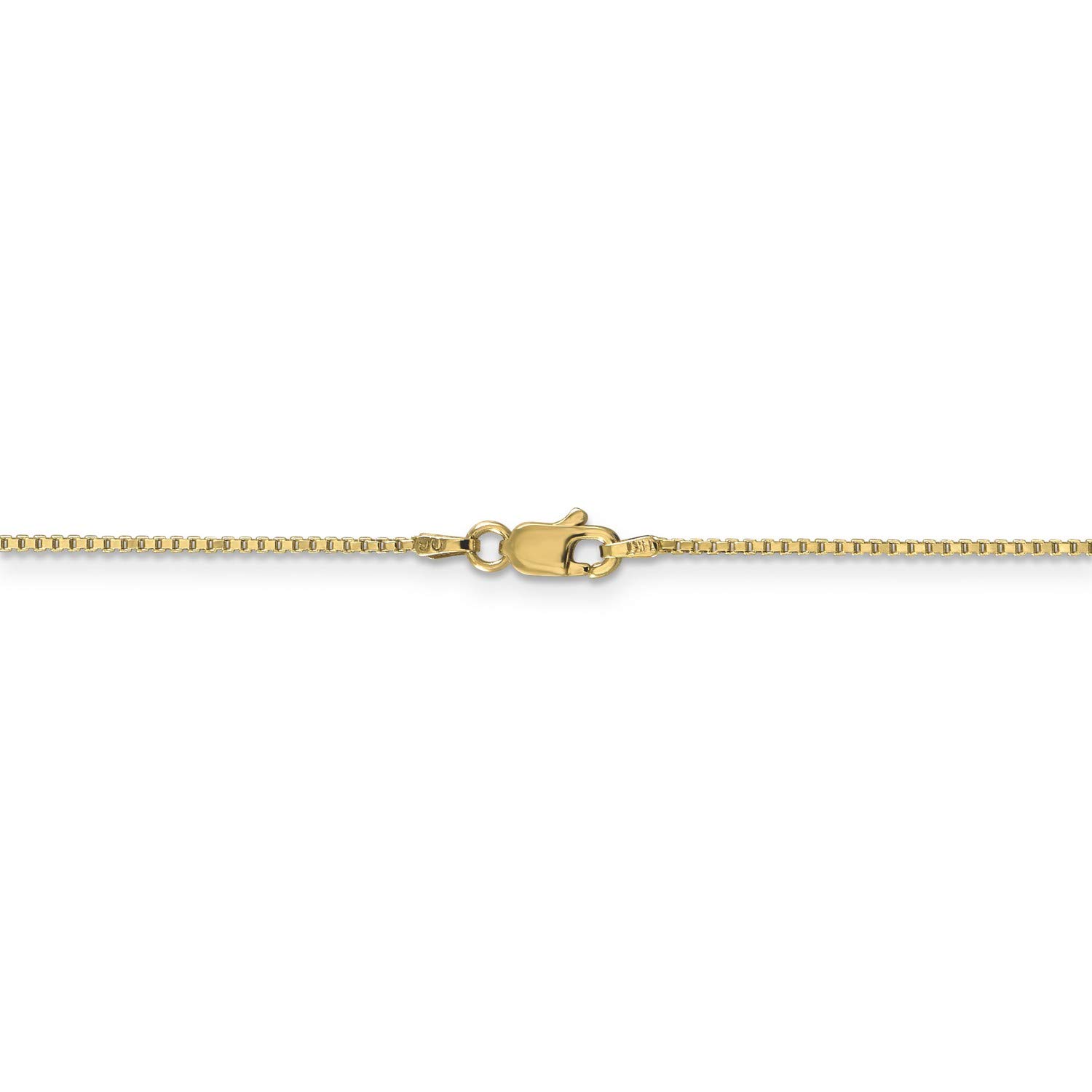 14K Yellow Gold Classic Box Chain Necklace, Bracelet or Anklet - Dainty Jewelry for Women - Perfect for Layering, Gifts & Everyday Wear