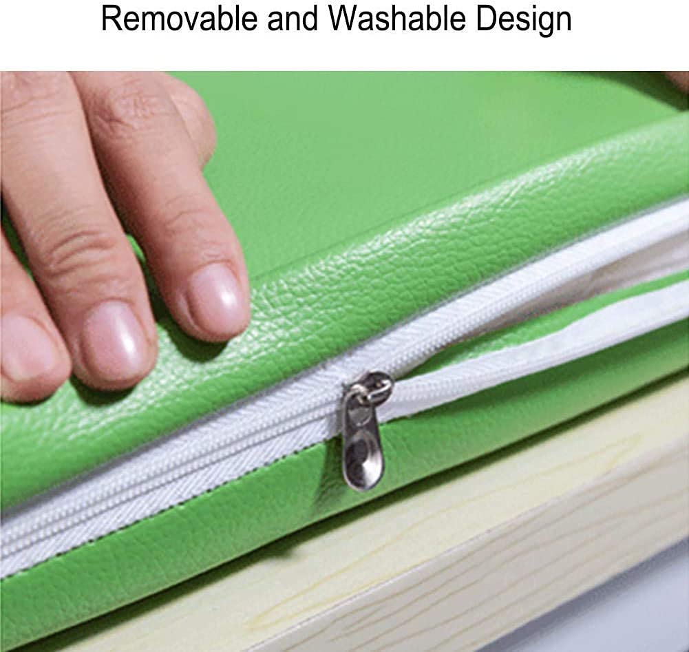 Waterproof Leather Bench Cushion 48