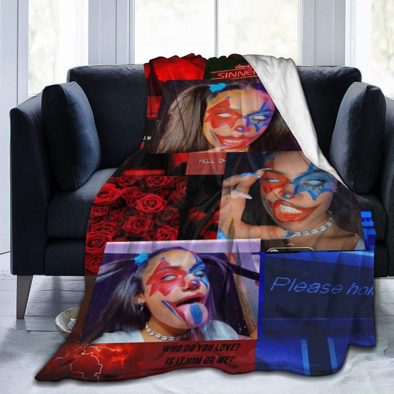 2179 Character Flannel Fleece Throw Blanket - All Seasons Ultra Soft Plush Microfiber Blanket for Bed, Sofa & Chair - Lightweight & Warm Luxury Blanket for Home, Office, Travel & Gifts