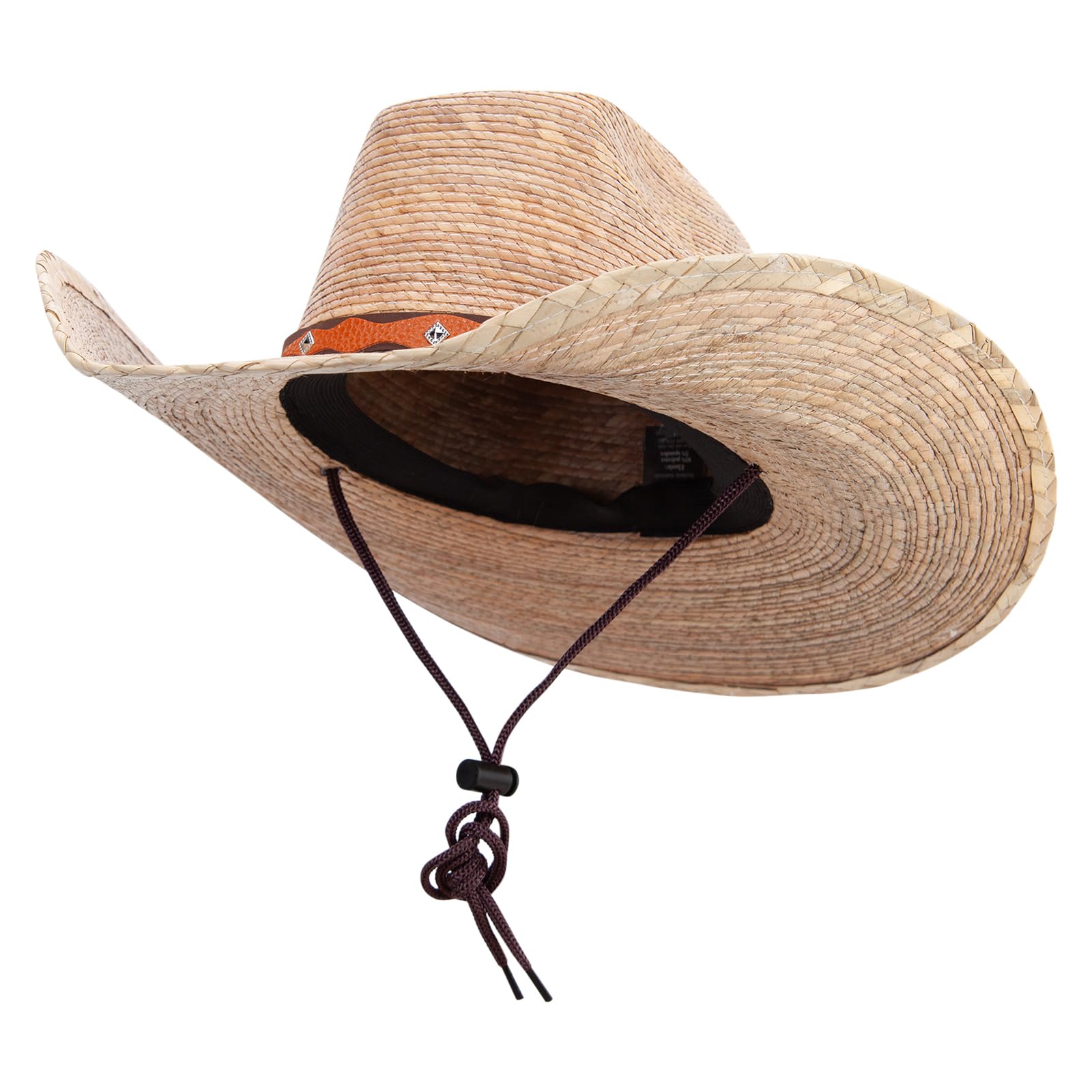 Authentic Mexican Style Wide Brim Safari Hat - UPF 50+ Sun Protection for Outdoor Adventures, Travel & Beach Vacations