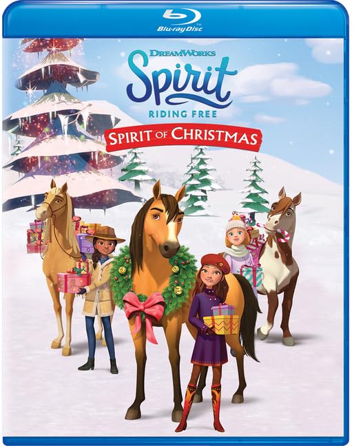 Spirit Riding Free: Spirit of Christmas Blu-ray - Holiday Family Movie for Kids | Perfect for Christmas Gift & Festive Movie Nights
