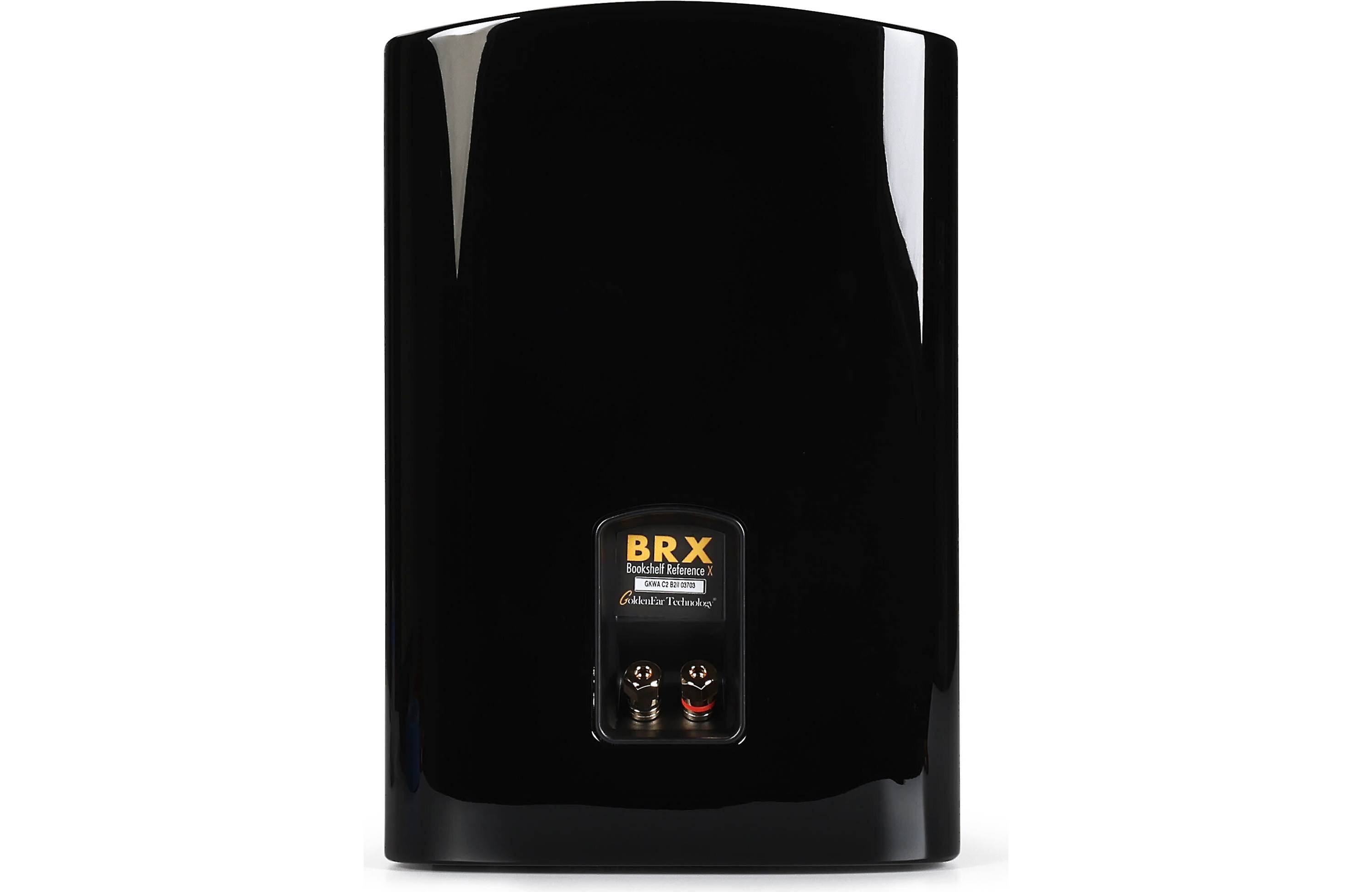 GoldenEar BRX Ultra High Performance Compact Bookshelf Speakers (Pair) - Premium HiFi Sound for Home Theater, Music Listening & Gaming Setup
