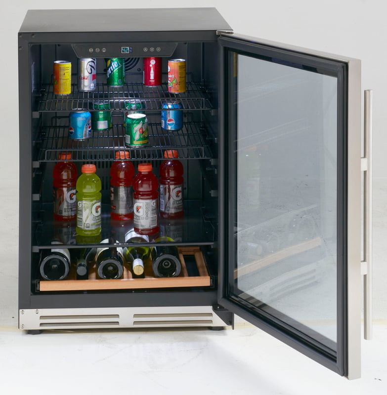 Avanti BCF54S3S 24-Inch Built-In Beverage Cooler - 54 Bottle Capacity, Stainless Steel, Energy Star Rated - Perfect for Home Bars, Restaurants, and Entertaining Spaces