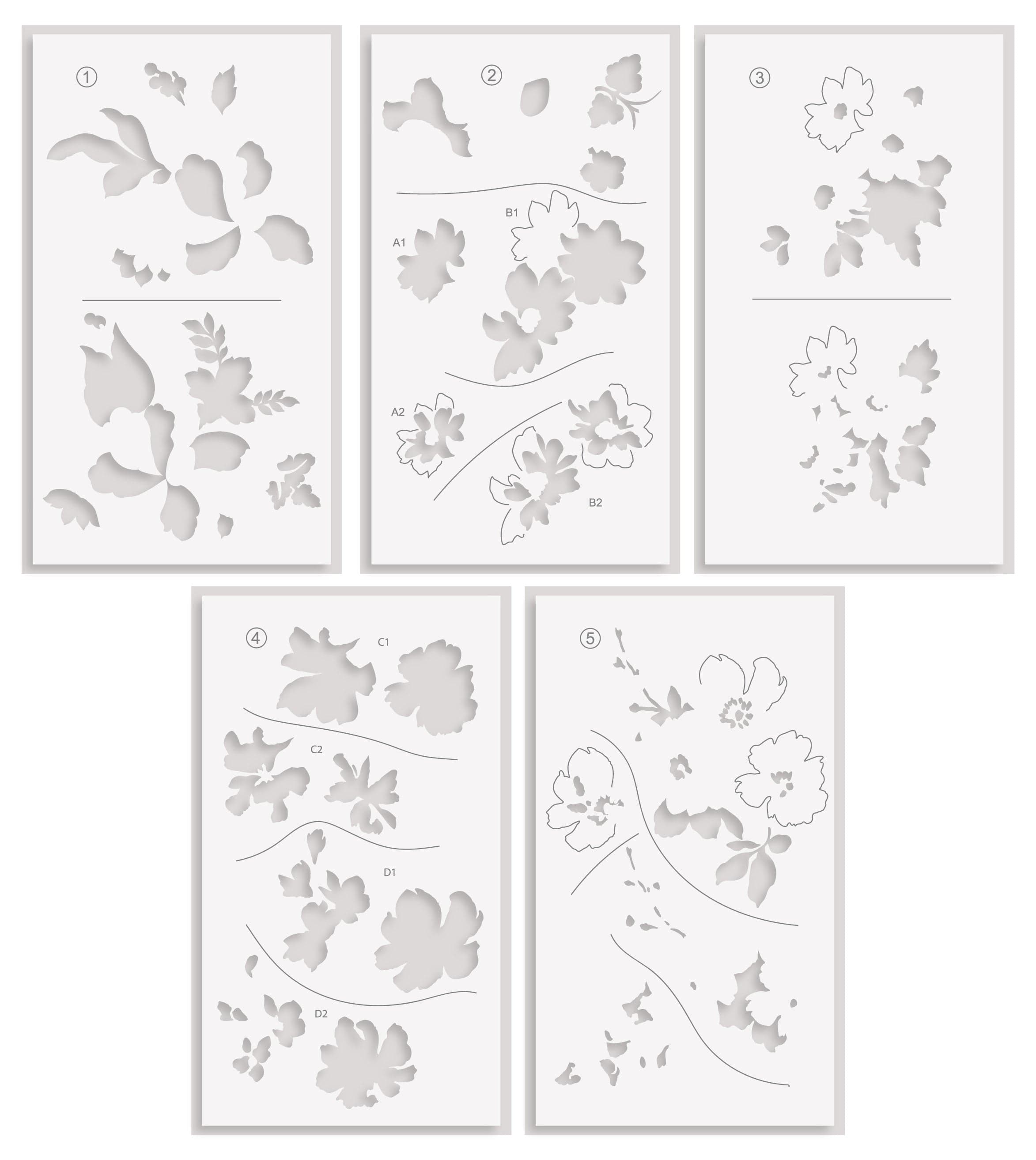 DIY Mixed Blooms Craft Kit for Adults - Floral Arrangement & Home Decor Project - Perfect for Relaxation, Gifts & Creative Hobbies