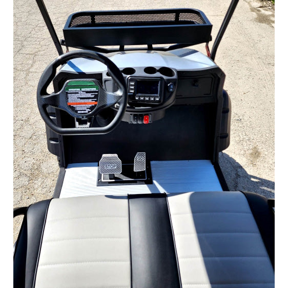 48V Electric Golf Cart 4 Seater - Lifted Renegade+ Edition Utility UTV | Compare to Coleman & Kandi | Red | Perfect for Golf Courses, Campuses & Resort Transportation