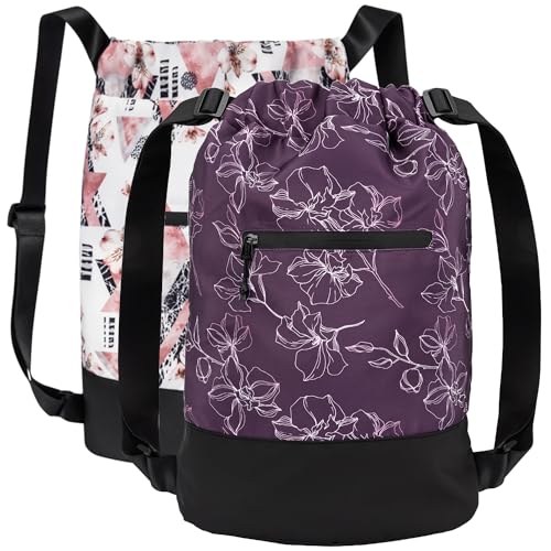 Backpack - 2pk - Plum & White/Rose