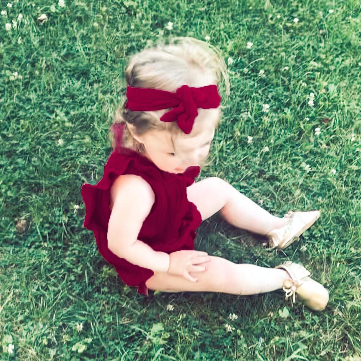 Renotemy Newborn Baby Girl Clothes - Soft Summer Rompers & Jumpsuits with Short Sleeves | Cute Infant Outfits for Playtime, Photos & Daily Wear