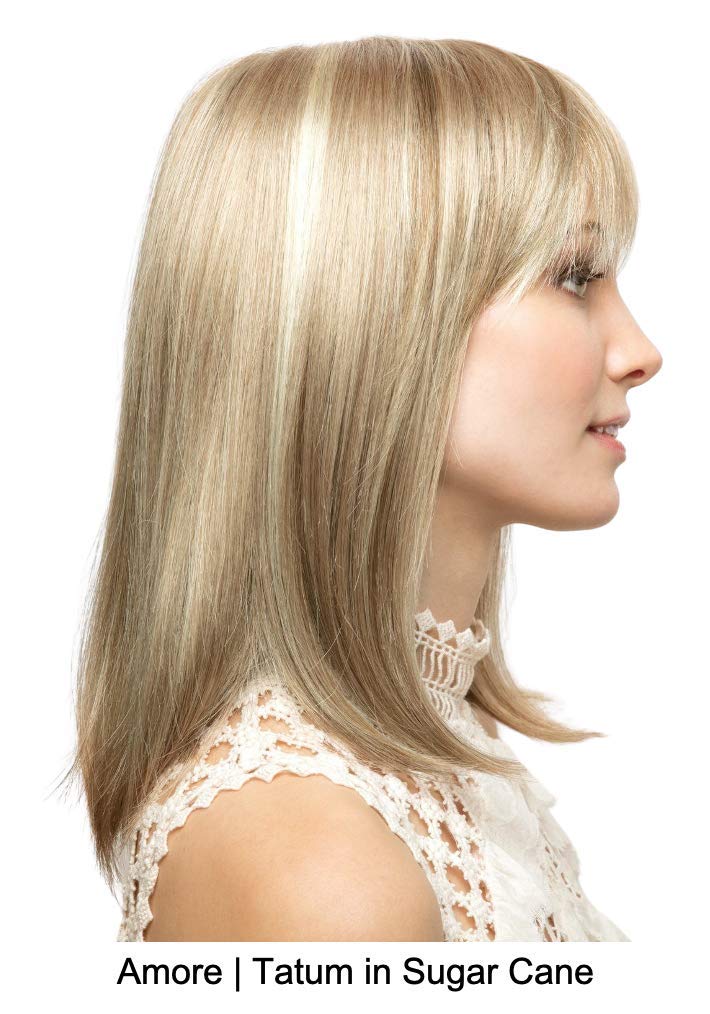 Amore TATUM Double Mono Synthetic Wig - 5PC Bundle with Wig, 4oz Mara Ray Shampoo, Conditioner, Wide Tooth Comb & 19 Page Guide (Irish Spice) | Perfect for Cosplay, Costume Parties & Everyday Styling