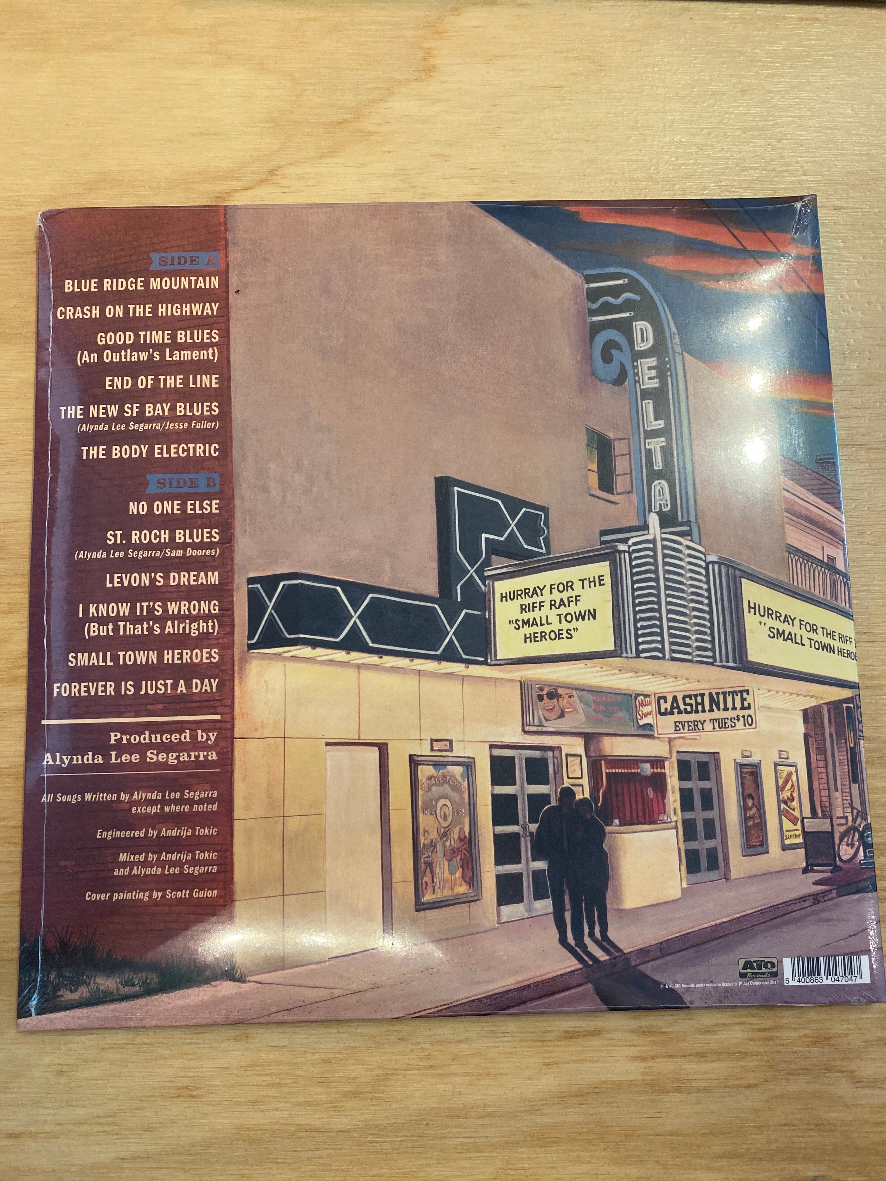 Hurray for the Riff Raff - Small Town Heroes Vinyl LP Record | Folk Rock & Americana Music | Perfect for Home Listening & Vinyl Collectors