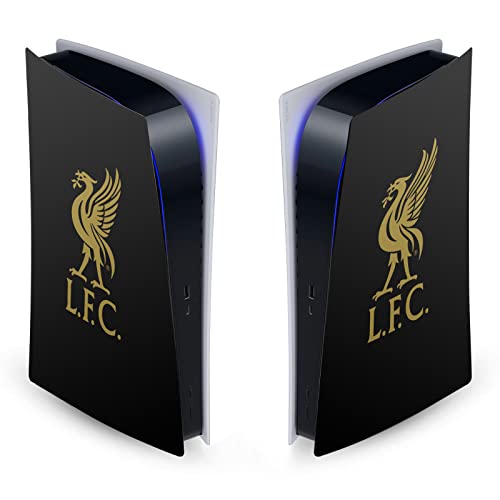 Liver Bird Gold Auf Schwarz