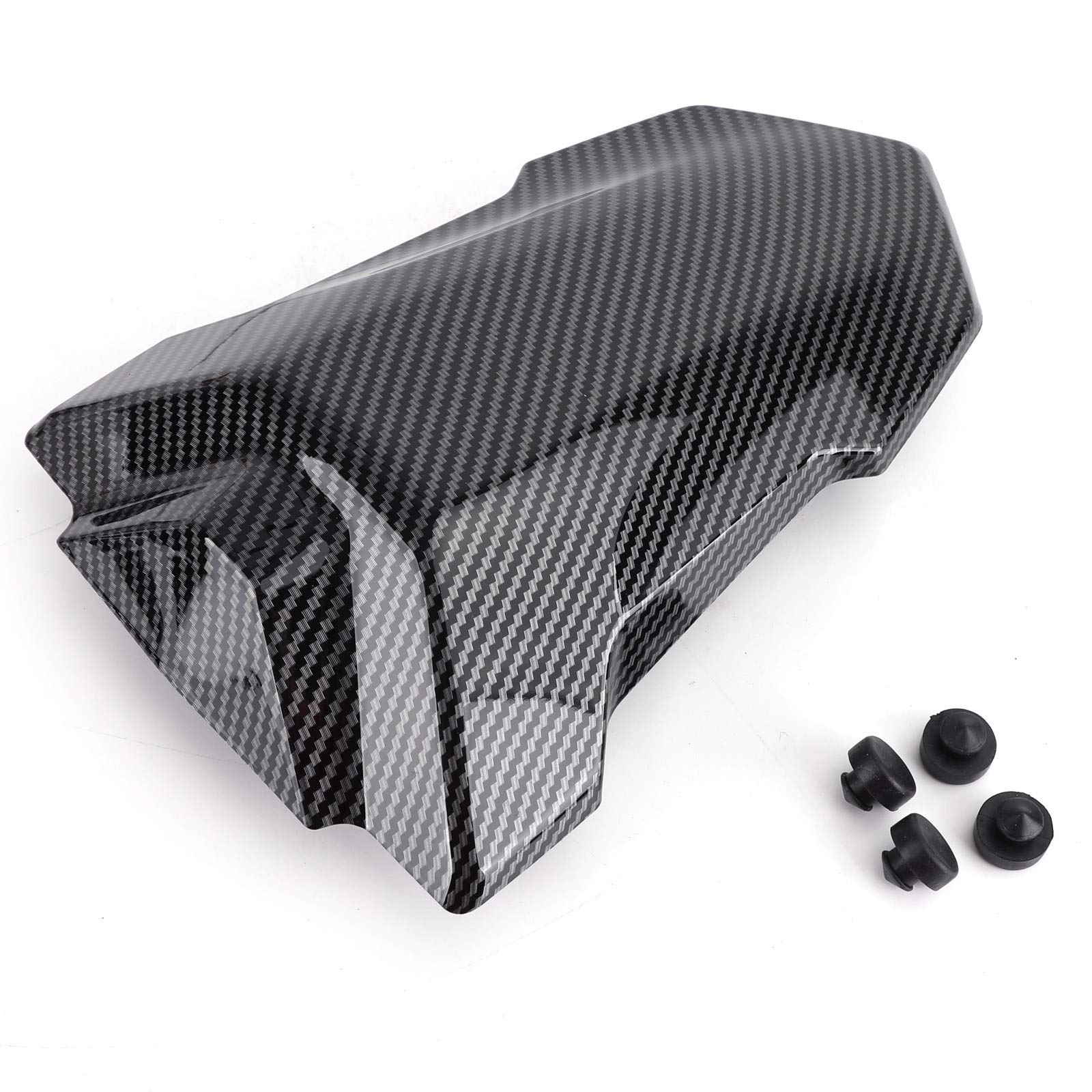 Carbon Fiber Motorcycle Rear Seat Cover Tail Cowl Fairing for BMW S1000RR 2019-2020 - Lightweight & Durable Replacement Part for Sport Bike Racing & Street Riding