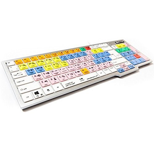 Editors Keys Dedicated Shortcut Keyboard for Avid Pro Tools | PC & Mac Compatible | Professional Audio Editing & Music Production Accessory