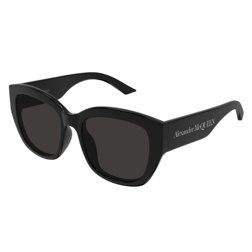 Alexander McQueen AM0451SA 001 Sunglasses - Luxury Designer Shades for Women & Men | Perfect for Outdoor Activities, Beach, and Fashion Events