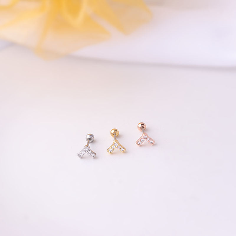 20G Star Floating Helix with Dangle Chain Earring - Trendy Cartilage Hoop Earrings for Women | Perfect for Parties, Date Nights & Everyday Wear (HSPJ644)