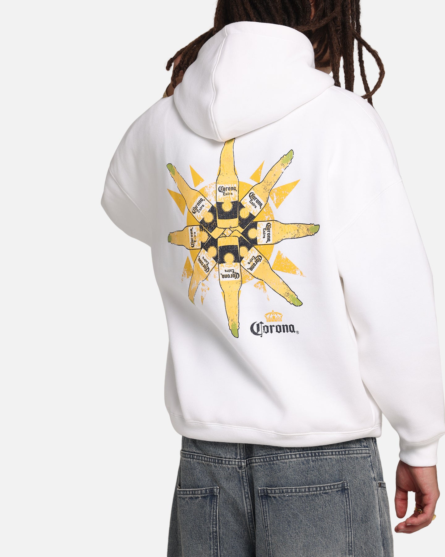 73 Studio Corona Premium Hoodie White - Soft & Comfortable Pullover Hooded Sweatshirt for Men & Women | Perfect for Casual Wear, Gym, Outdoor Activities & Street Style Fashion