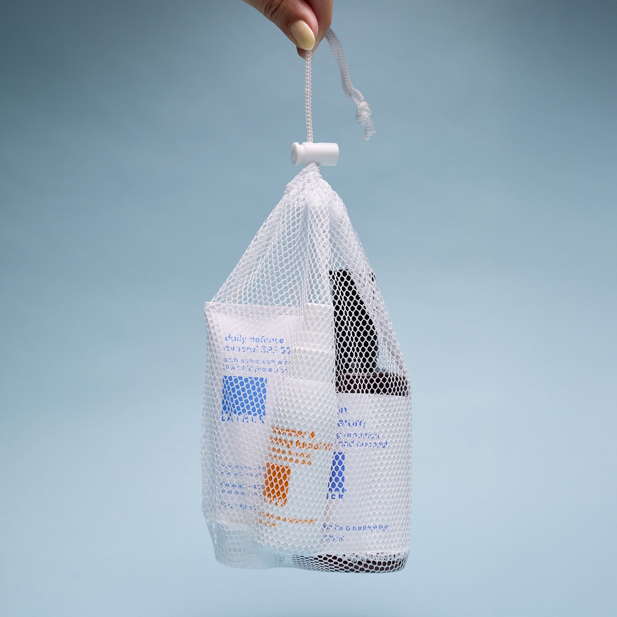 Sun & After Sun Care Essentials Set with Mesh Travel Bag - Perfect for Beach, Pool, and Vacation Skincare