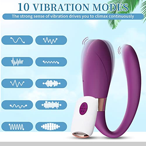 Waterproof Rechargeable Wearable Vibrator for Women - Hands-Free Adult Sex Toy, Perfect for Couples Play & Solo Pleasure at Home or Travel
