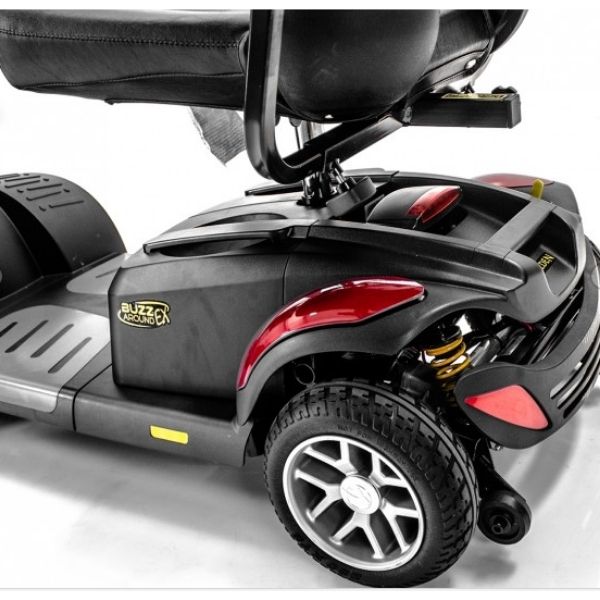 Golden Technologies Buzzaround EX 4 Wheel Mobility Scooter - Lightweight & Foldable Electric Scooter for Adults & Seniors - Ideal for Indoor/Outdoor Use, Shopping Malls & Travel