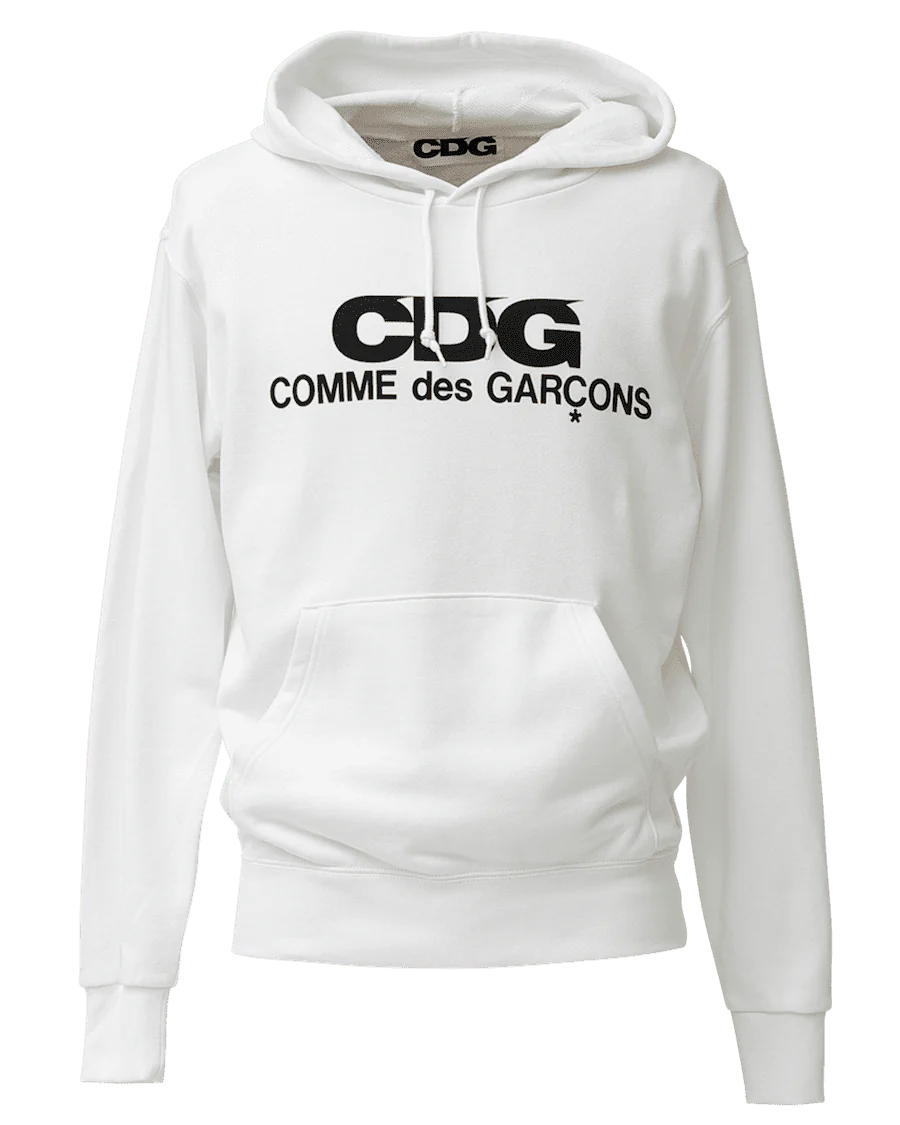 Comme des Garçons CDG Hooded Sweatshirt - Unisex Oversized Pullover for Streetwear & Casual Outfits | Perfect for Urban Fashion & Everyday Comfort