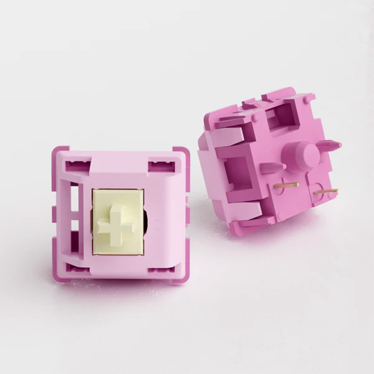 Akko V3 Creamy Purple Pro Tactile Switches - 45pcs Mechanical Keyboard Switches for Gaming & Typing (Perfect for Custom Keyboards & Office Use)
