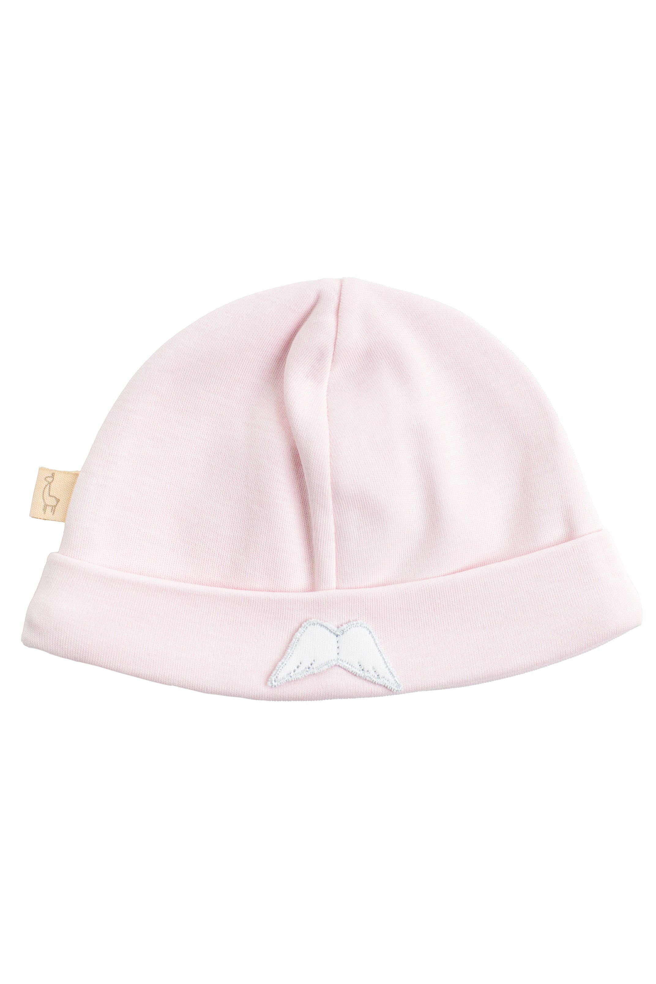 Angel Wing Cotton Beanie Hat for Women - Soft Winter Knit Hat with Embroidered Wings - Cozy Slouchy Beanie for Cold Weather, Outdoor Activities, and Fashion Accessories