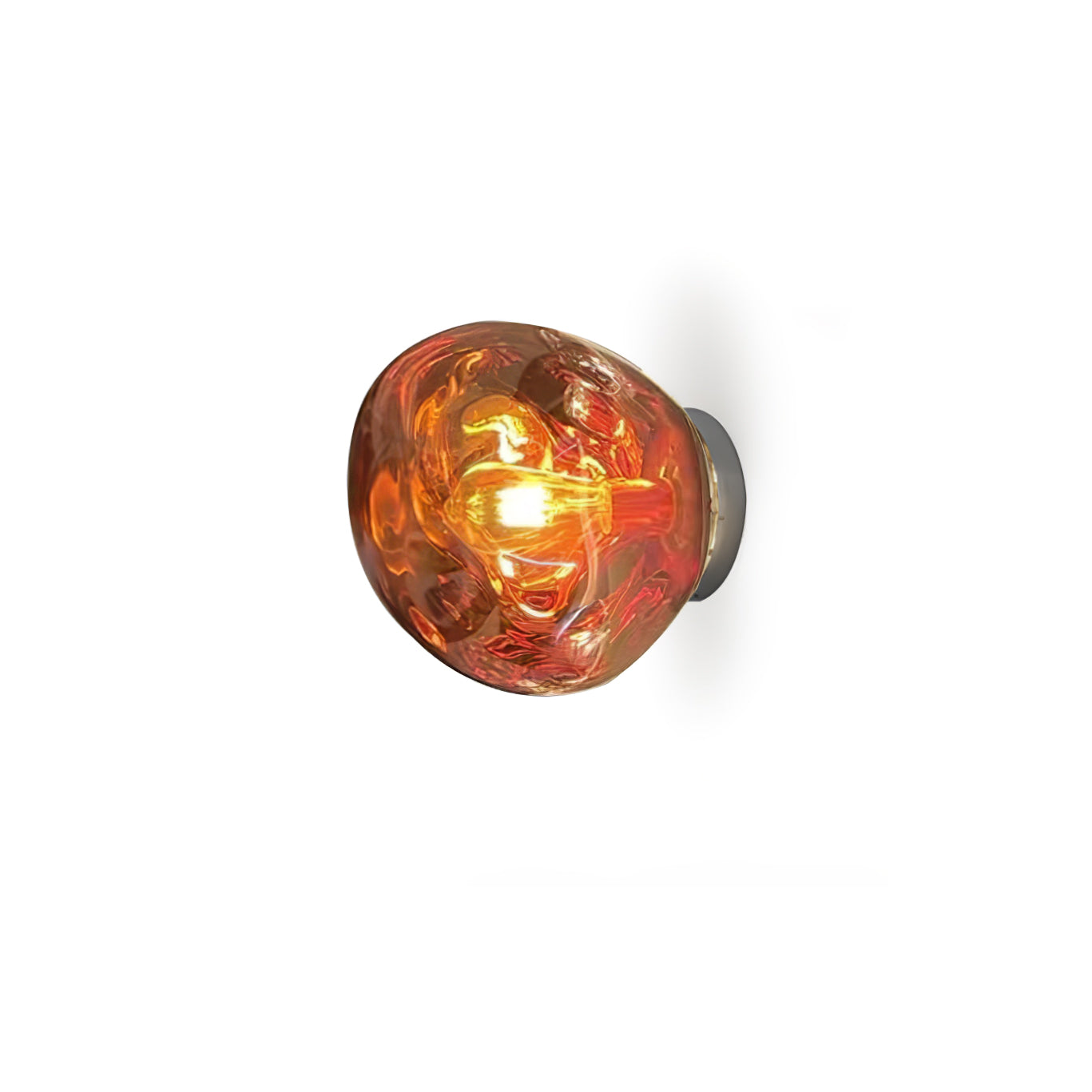 Lava Wall Lamp - Modern Volcanic Rock LED Night Light for Bedroom, Living Room, and Outdoor Decor - Creates Soothing Ambient Lighting for Relaxation and Home Atmosphere