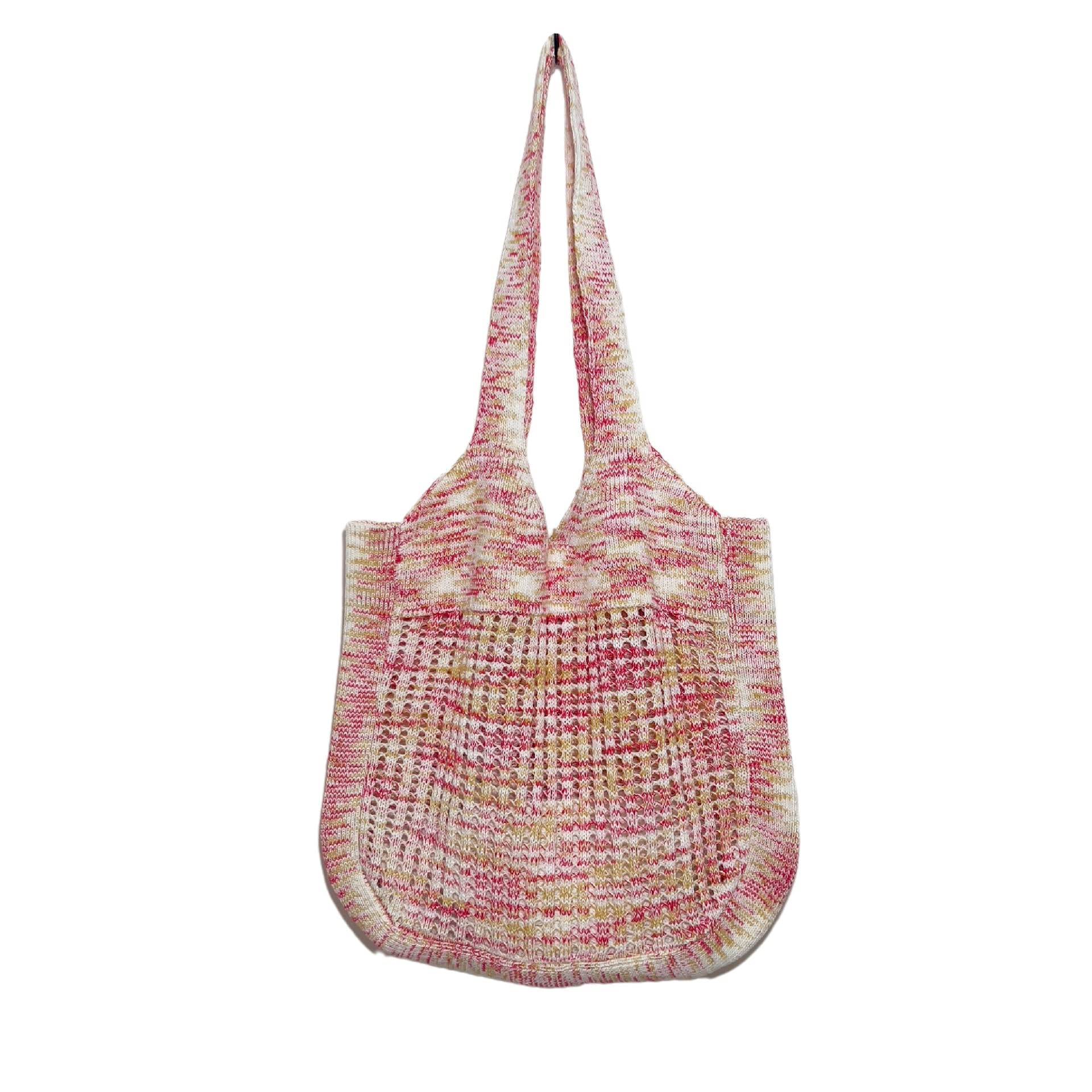 Y2K Crochet Tote Bag - Stylish Aesthetic Purse for Beach & Shopping