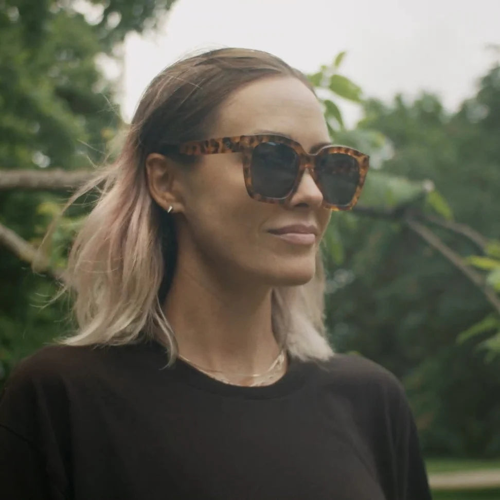 Eco-Friendly Recycled Sunglasses for Men & Women - UV Protection, Stylish & Sustainable - Perfect for Outdoor Activities, Beach, and Driving