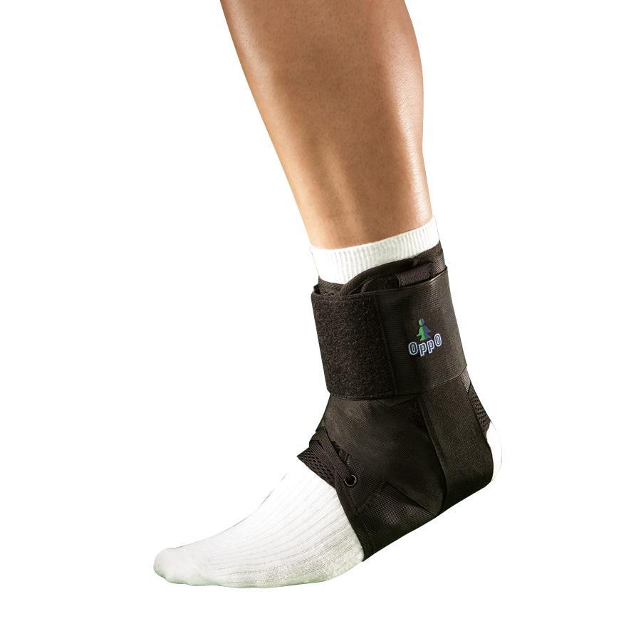 Oppo Total Stability Ankle Brace - Adjustable Support for Sprains, Arthritis & Injury Recovery - Ideal for Running, Hiking & Sports Activities