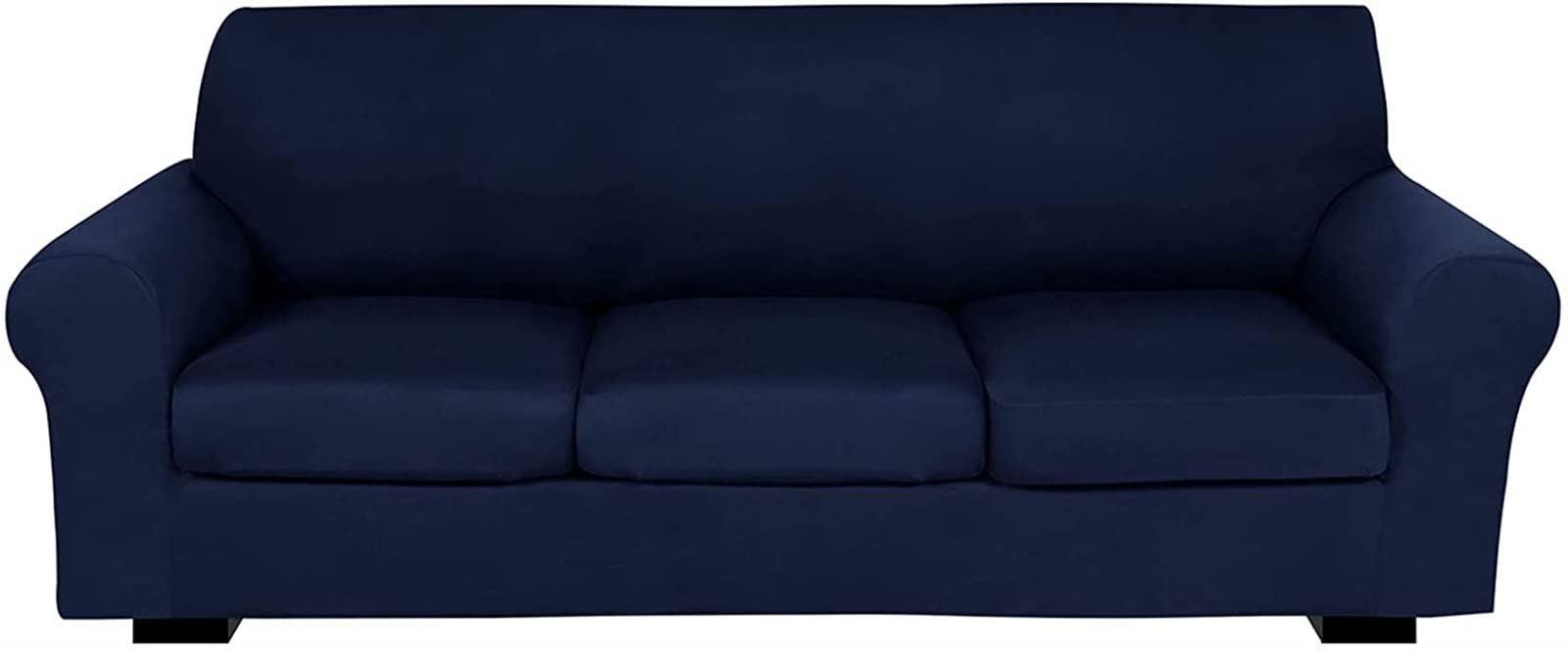 LINGGUANG Stretch Sofa Slipcovers with Individual Seat Cushion Covers - Soft Thick Fabric Furniture Protectors for Couches & Recliner Chairs | Perfect for Living Room, Family Room & Home Decor