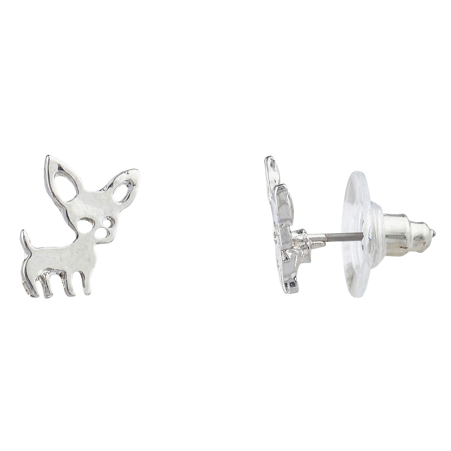 9 Pairs Heart Paw Dog Bone Stud Earrings for Pet Lovers