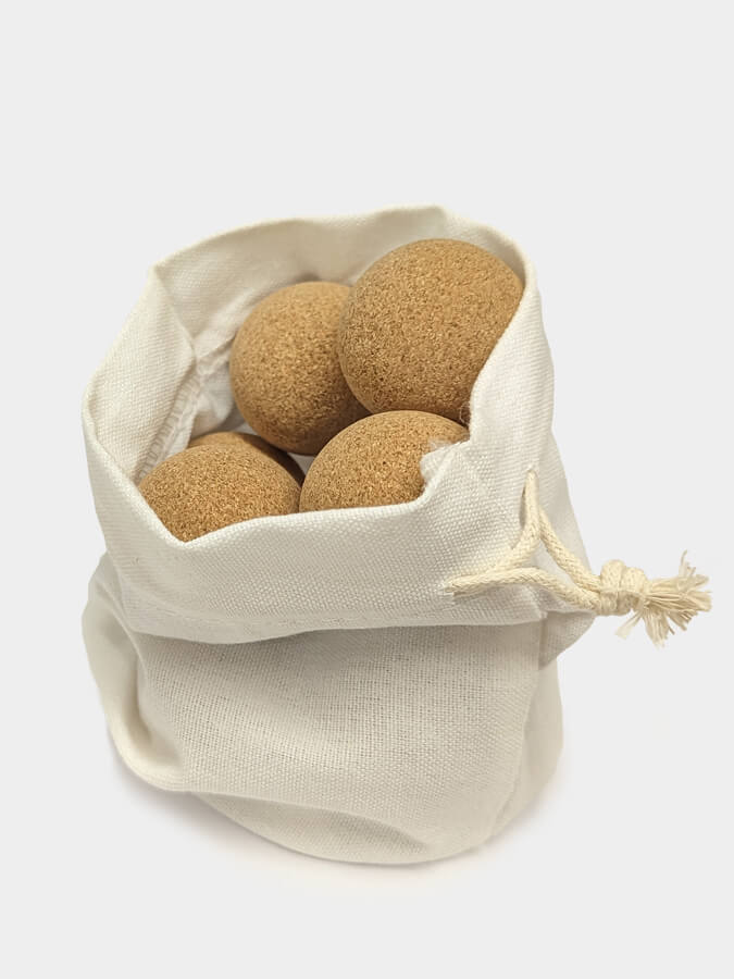 Premium Cork Massage Balls for Yoga & Therapy - Pack of 10 | Ideal for Deep Tissue Massage, Myofascial Release & Muscle Recovery After Workouts