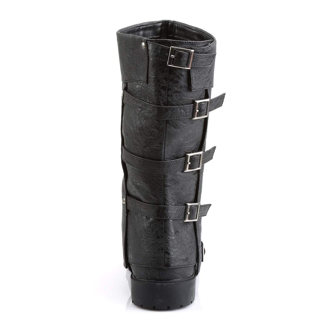 Gotham Engineer Boots for Men - Durable Leather Work Boots with Steel Toe - Perfect for Construction, Motorcycle Riding & Outdoor Work