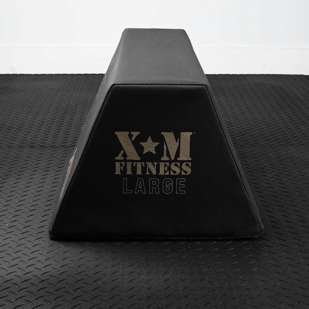 XM Trapezoid Glute Bench Large – Premium Hip Thrust Workout Bench for Home & Gym – Perfect for Glute Bridges, Squats & Strength Training