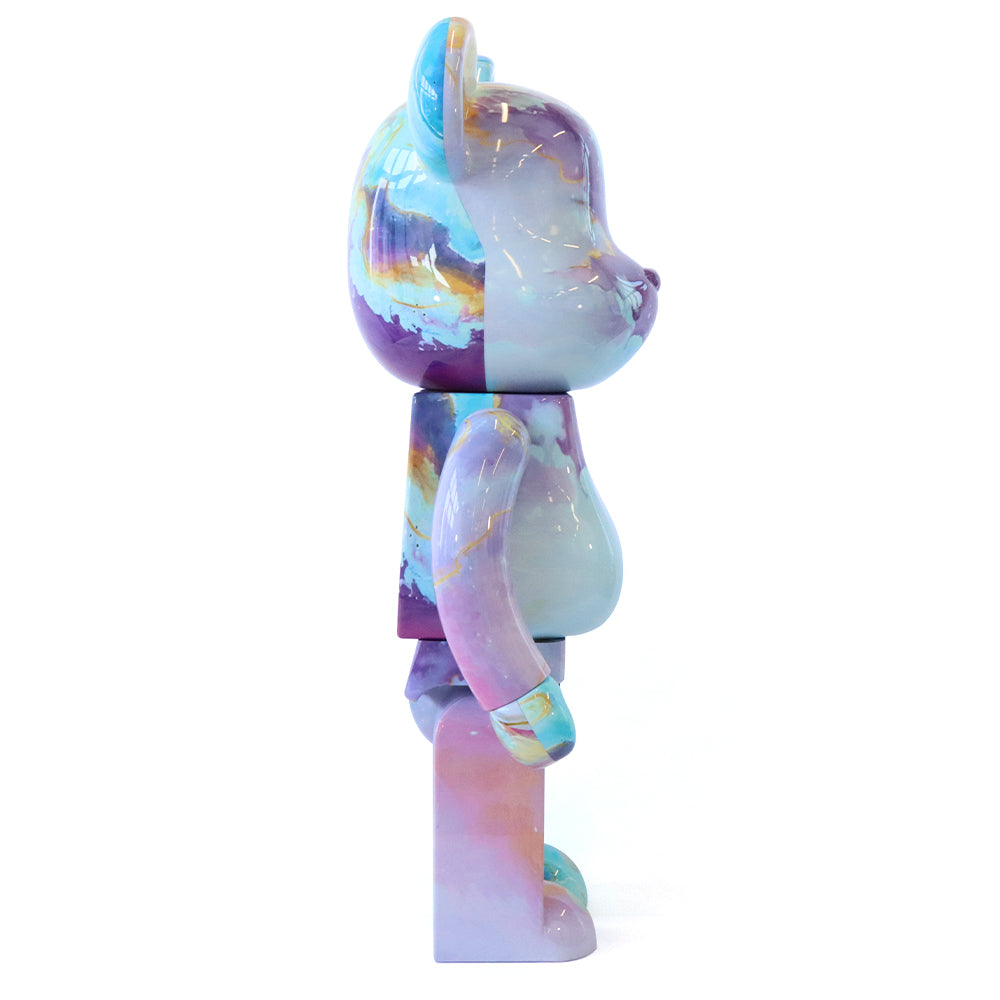 1000% Bearbrick Marble Art Toy - Limited Edition Collectible Figure for Home Decor & Display | Perfect for Anime Fans, Art Collectors, and Gift Giving