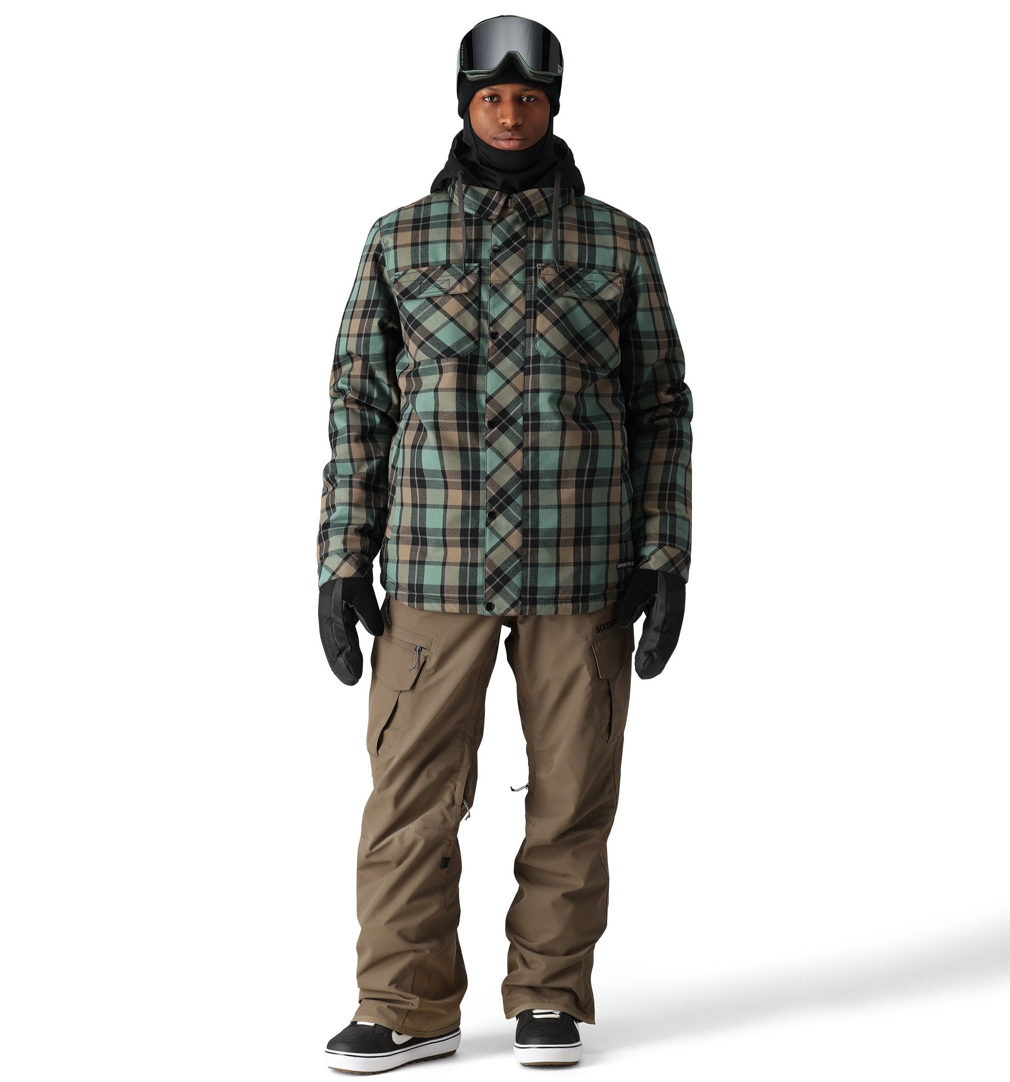 686 Men's SMARTY® 3-in-1 Cargo Pants - Waterproof, Insulated Winter Snow Pants with Removable Liner for Skiing, Snowboarding & Outdoor Activities (2025 Edition)