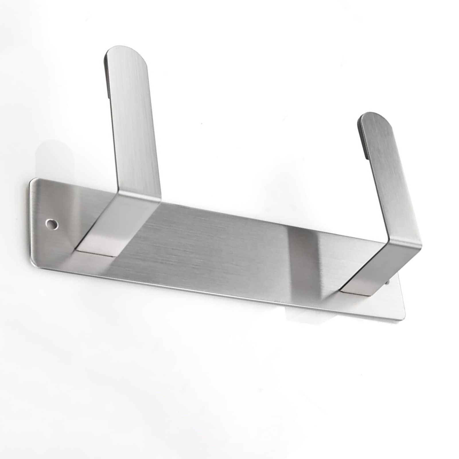 Stainless Steel Wall Mounted Cutting Board Holder - No Drill Needed, Multifunctional Kitchen Organizer for Pot Lids & Utensils | Space-Saving Storage Solution for Small Kitchens & RVs