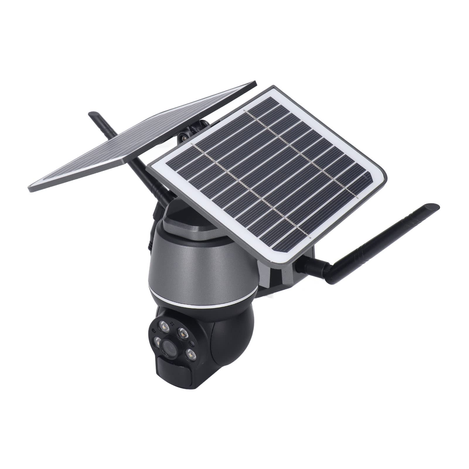 SEAFRONT Solar-Powered Wireless Outdoor Security Camera System - 1080P/3MP HD, 360° PTZ, Motion Detection, 2-Way Audio, 4G LTE Compatible (US Version) - Ideal for Home, Farm, Ranch & Business Surveillance