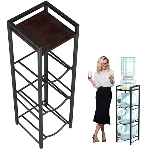 4-Tier with Shelf Walnut Color