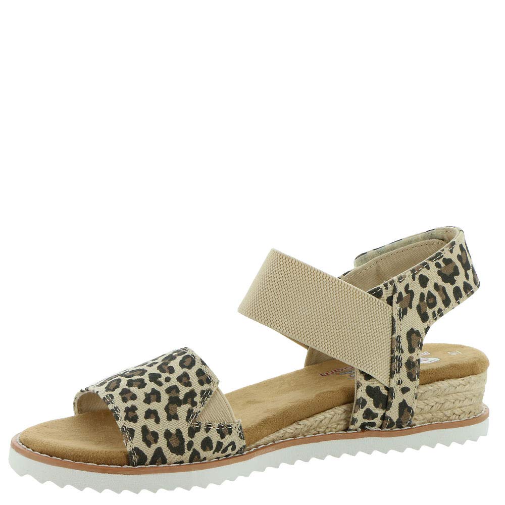 Skechers Women's Comfort Wedge Sandals - Lightweight & Cushioned Heels for Walking, Work & Summer Outfits