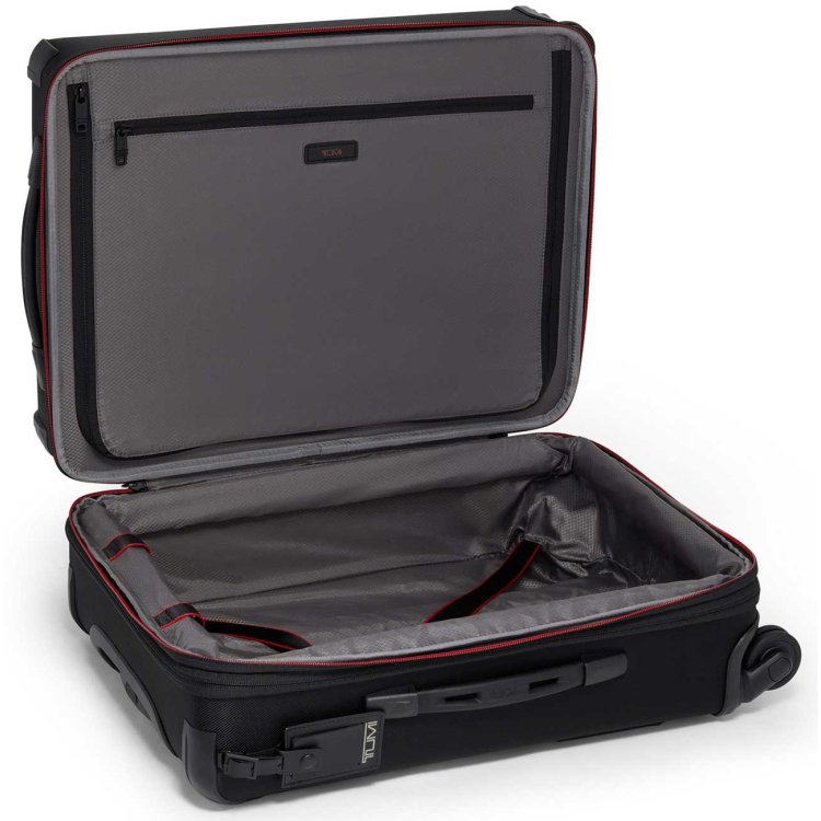 Tumi Aerotour Continental Expandable Carry-On Luggage - Black | Lightweight & Durable Suitcase for Business Travel & Weekend Getaways