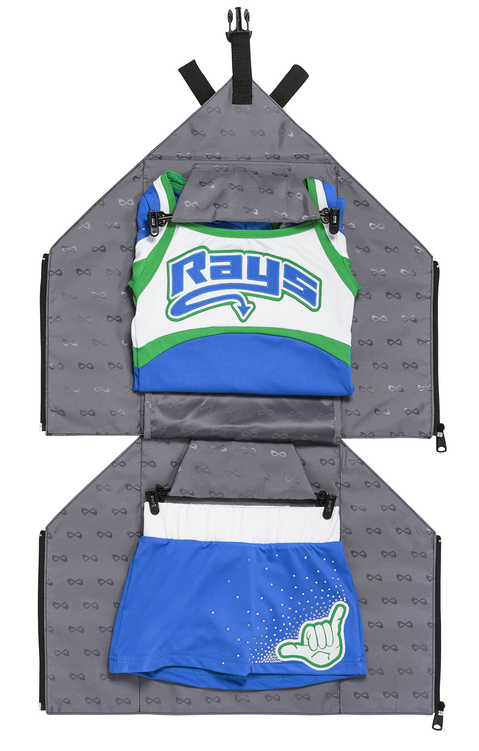 Nfinity Uniform Organizer - Premium Closet Organizers & Clothes Storage Solution | Space-Saving Wardrobe Organizer for Home & Office | Perfect for Uniforms, Sweaters & Accessories | Keep Your Closet Neat & Tidy